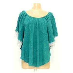 Shyanne Turquoise Blouse
